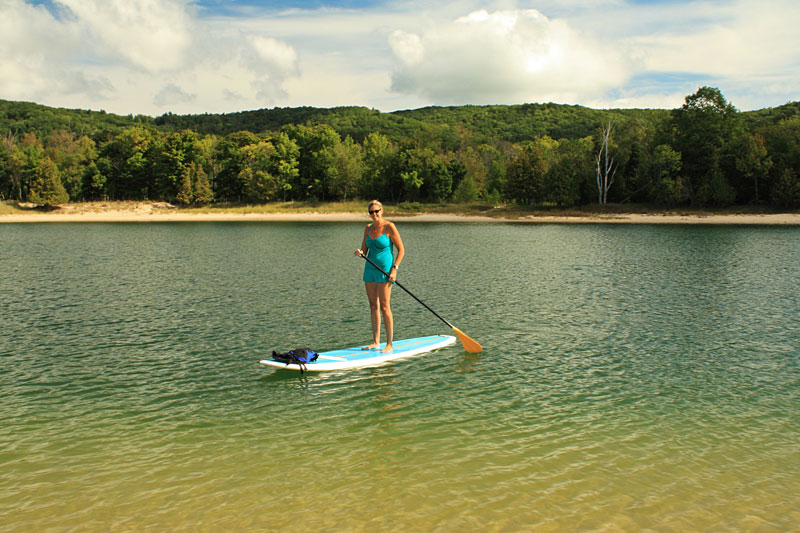 sup on north bar lake